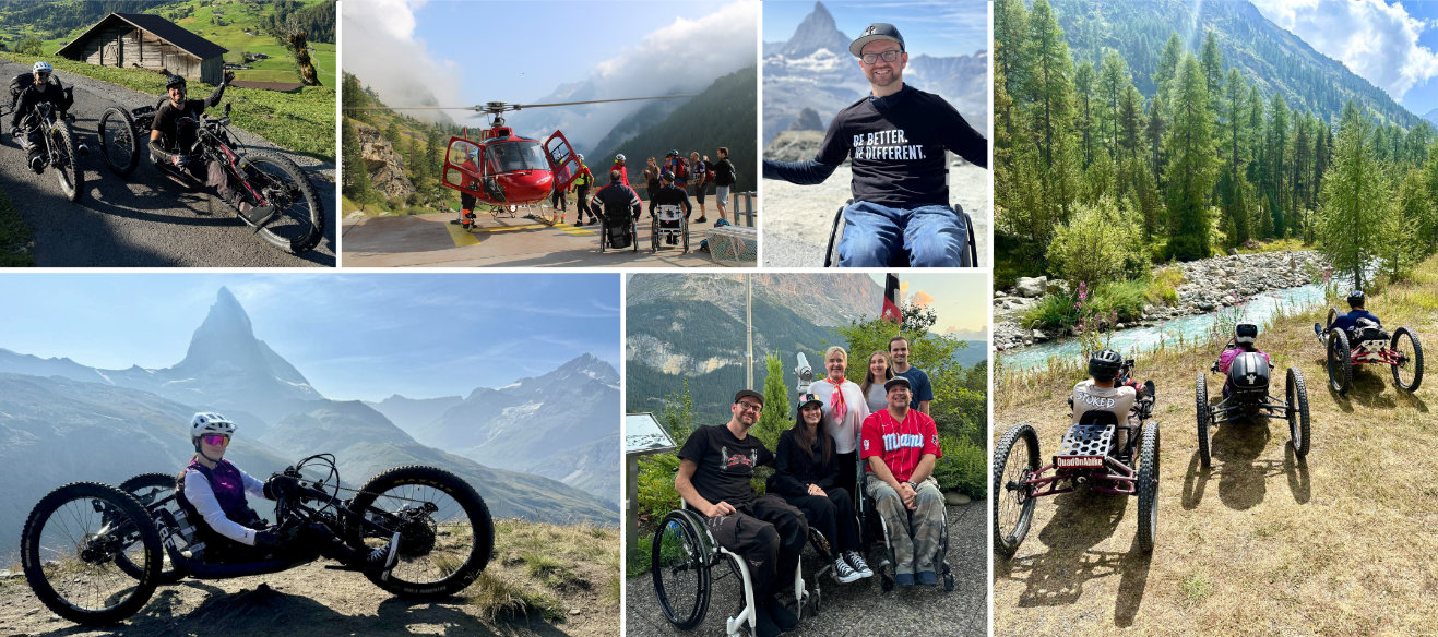 Accessible Alpine Adventure Tours Photo Collage